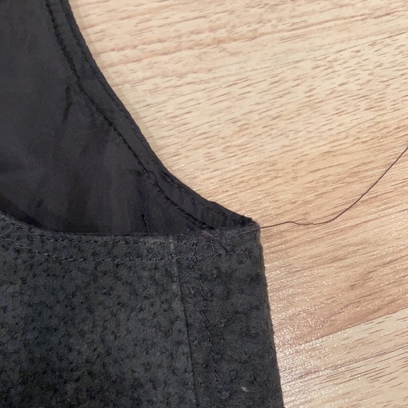 Men’s Authentic NRA Distressed Black Suede Leather Conceal Carry Vest Size M - Picture 9 of 16